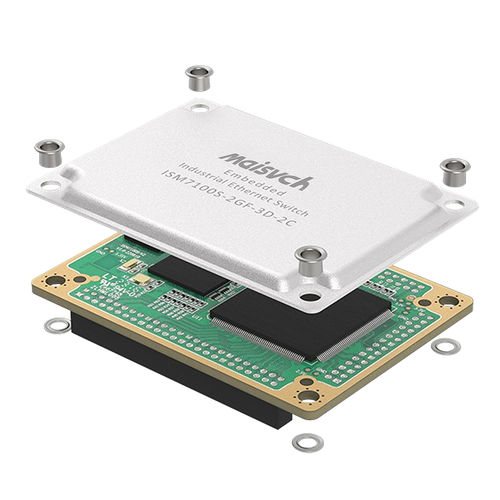 Ethernet-Schaltermodul / managed - ISM7100S-2GF-3D-2C - Maisvch - 10 Ports / Netzwerkschicht 2 / Gigabit-Ethernet