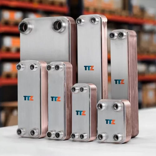 Plattenwärmetauscher - ZC series - TTZ GmbH & Co. KG - Wasser/Öl / Edelstahl / Kupfer