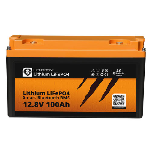 LiFePO4-Batterie - LISMART12100LX  - Liontron Ltd. - Block / 12 V / M8