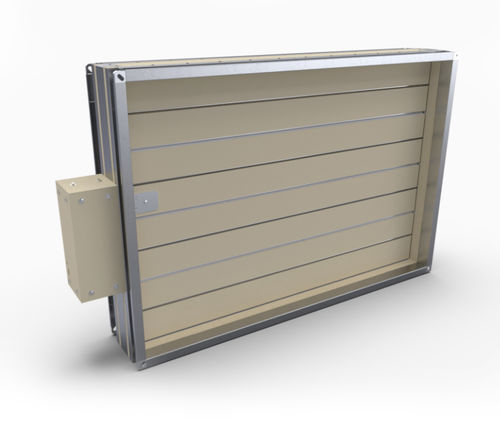 Rechteckiger Brandschutzklappe - WKP-P series - SMAY sp. z o.o.
