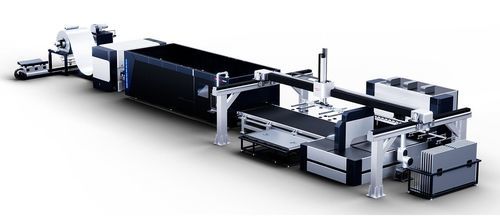 Laser-Querteilanlage - Z1 - Guangdong MAHATMA Intelligent Co,. Ltd - für Blech / für Spulen / Blatt von der Rolle