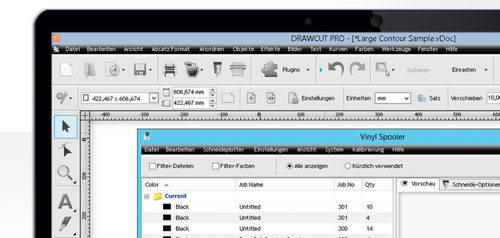 Steuerungssoftware - DrawCut LITE - SECABO - Schneid / Prozess / 32/64-bit Windows system