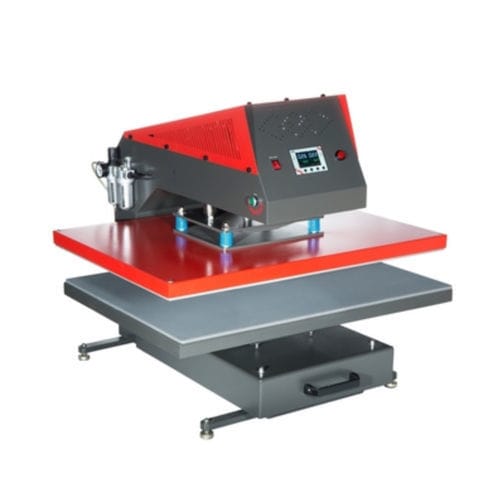 Pneumatische Presse - Secabo TP10 - SECABO - für thermischen Transfer / vertikal / digital