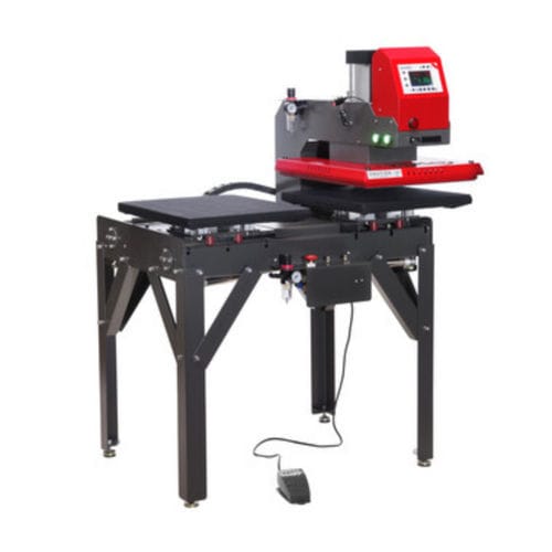 Pneumatische Presse - Secabo TPD7 PREMIUM - SECABO - für thermischen Transfer / doppelt / automatisch