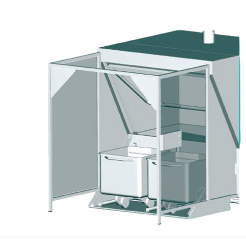 Druckluft-Reinigungsanlage - EURO - SC Solution - automatisch / für Sortierkästen / mit Spülvorgang