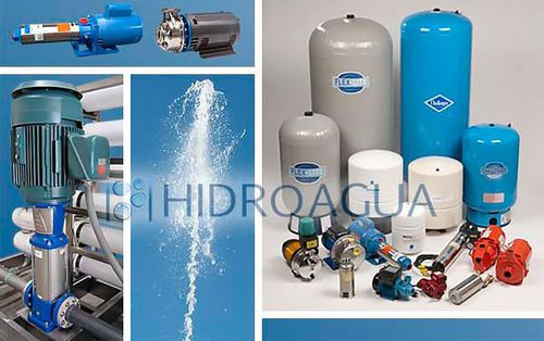 Hydropneumatisches Pumpenaggregat - GRUPO COMERCIALIZADOR HIDROAGUA, S.A. DE C.V. - Wasser / für Schmutzwasser / selbstansaugend