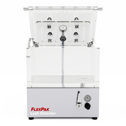 Dichtheitsprüfgerät für Verpackung - FP181210 - FlexPak Leak Detectors Inc. - Vakuumkammer / Hochdruck / elektropneumatisch