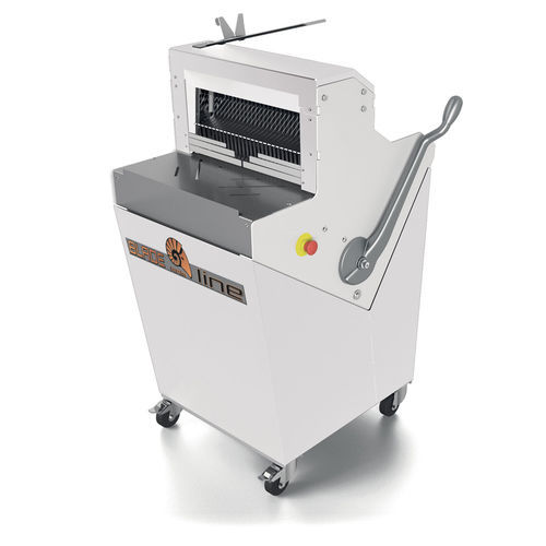 Halbautomatische Brotschneidemaschine für die Industrie - BS450H - RAM Pétrins - mit Verpackungssystem