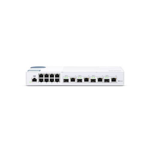 Ethernet-Switch / managed - QSW-M408-4C - QNAP - 12 Ports / Netzwerkschicht 2 / 2,5 GbE