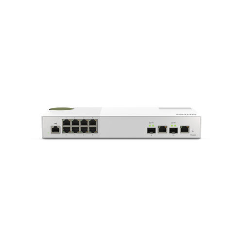 Ethernet-Switch / managed - QSW-M2108-2C - QNAP - 10 Ports / Netzwerkschicht 2 / 2,5 GbE