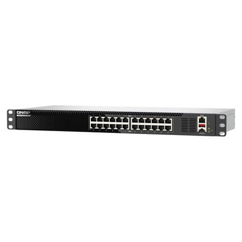 Ethernet-Switch / managed - QSW-M3224-24T - QNAP - 24 Ports / Gigabit-Ethernet / Netzwerkschicht 3