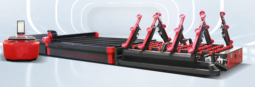 Schneidanlage für Glas - TP-CNC series - Shandong Truetec Machinery Co., Ltd. - Diamant / CNC / Glasbrecher
