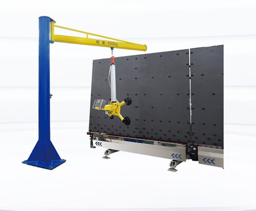 Vakuumheber für Glasplatten - HP-GQ-S series - Shandong Truetec Machinery Co., Ltd. - Einträger / 90°-Schwenk
