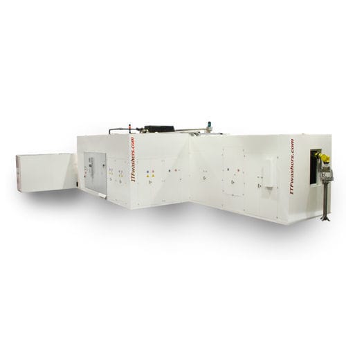 Robotisierte Waschanlage - RAF-ROBOTAUTOFLEX - ITF - Wasserstrahl / automatisch / Industrie