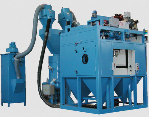 Automatisierte Sandstrahlanlage - SSR - ITF - Druck / Injektor / Satelliten