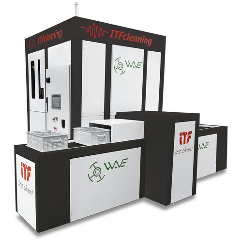 Reinigungssystem / alkoholische Lösungsmittel - WAVE  - ITF - automatisch / Industrie / Prozess