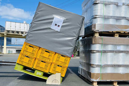 Paletten-Schutzhülle - ECOZY PACK® - Saemah Co.,Ltd - wiederverwendbar / für die Logistik / für industrielle Lagerhallen