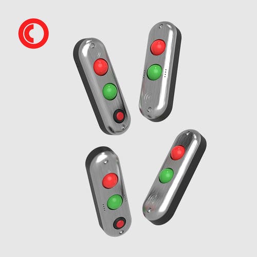 Unterputz-Leuchtmelder - TL series - OPENERS & CLOSERS - für Oberflächenmontage
