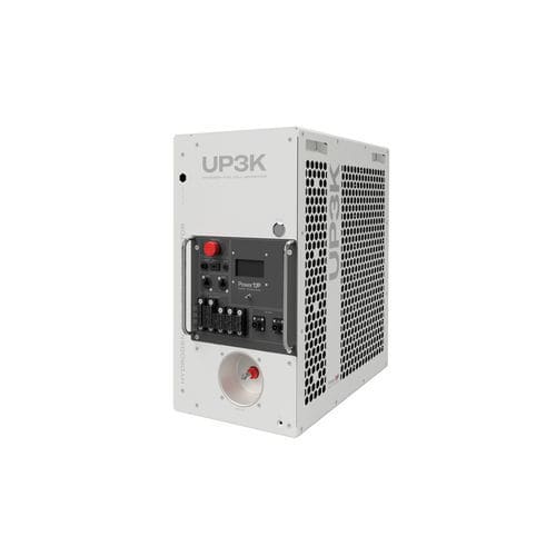 Wasserstoffbrennstoffzellen-Stromaggregat - UP3K - Power Up - dreiphasig / einphasig / tragbar