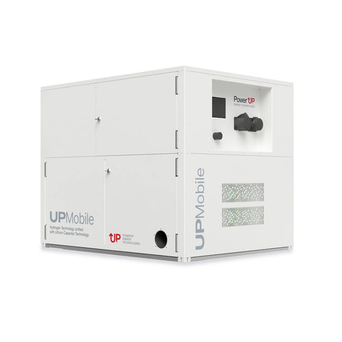 Wasserstoffbrennstoffzellen-Stromaggregat - UPMobile - Power Up - dreiphasig / schleppbar / Notfall