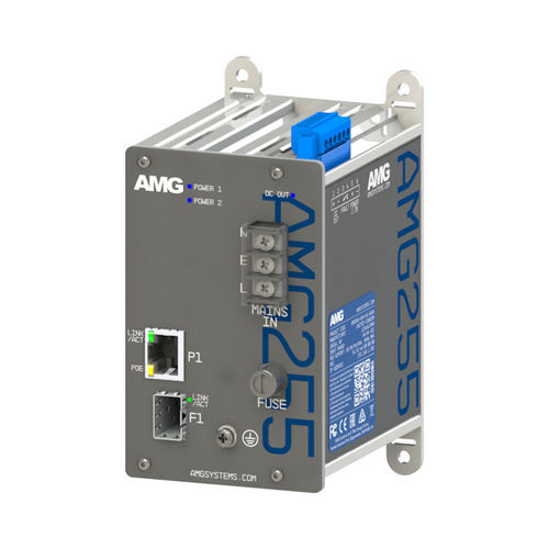 Medienwandler - AMG255-1G-1S-T - AMG Systems - Gigabit-Ethernet / für DIN-Schiene / kompakt
