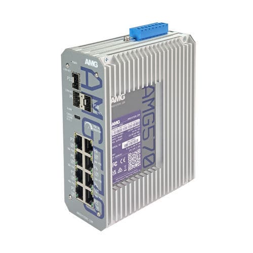 Ethernet-Switch / managed - AMG570-2GBT-4GAT-2G-3S-P190-LV - AMG Systems - 11 Ports / Gigabit-Ethernet / Netzwerkschicht 3