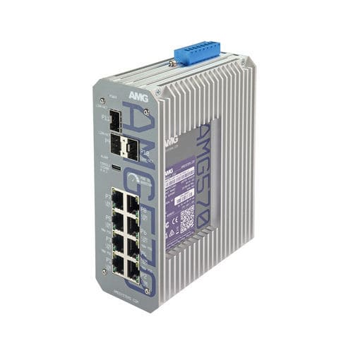 Ethernet-Switch / managed - AMG570-4GBT-4G-3S-P190-LV - AMG Systems - 11 Ports / Gigabit-Ethernet / Netzwerkschicht 3