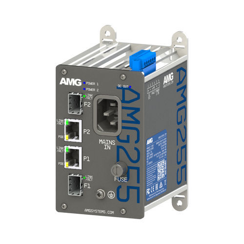 Medienwandler - AMG255-2G-2S - AMG Systems - Ethernet / Gigabit-Ethernet / für DIN-Schiene