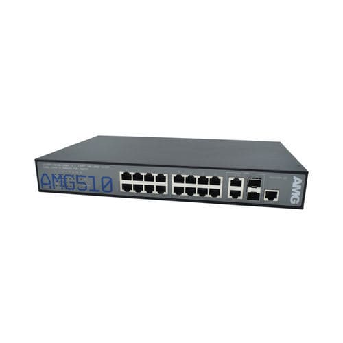 Ethernet-Switch / managed - AMG510-16GAT-2C-P290 - AMG Systems - 18 Ports / Gigabit-Ethernet / Netzwerkschicht 3