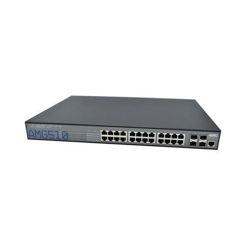 Ethernet-Switch / managed - AMG510-8GBT-16GAT-4XS-P460 - AMG Systems - 28 Ports / Gigabit-Ethernet / Netzwerkschicht 3