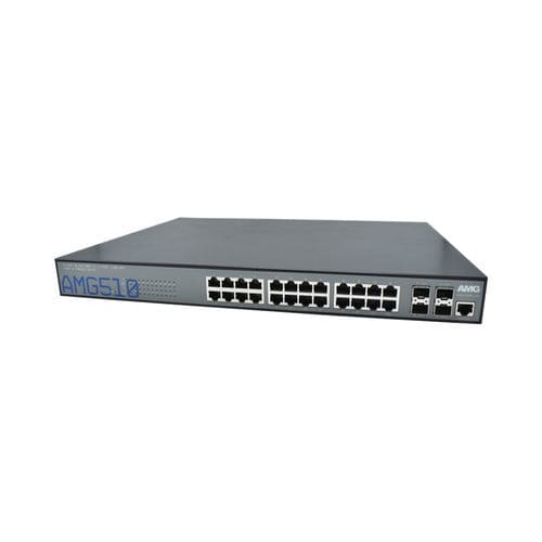 Ethernet-Switch / managed - AMG510-24G-4XS-RP - AMG Systems - 28 Ports / Gigabit-Ethernet / Netzwerkschicht 3