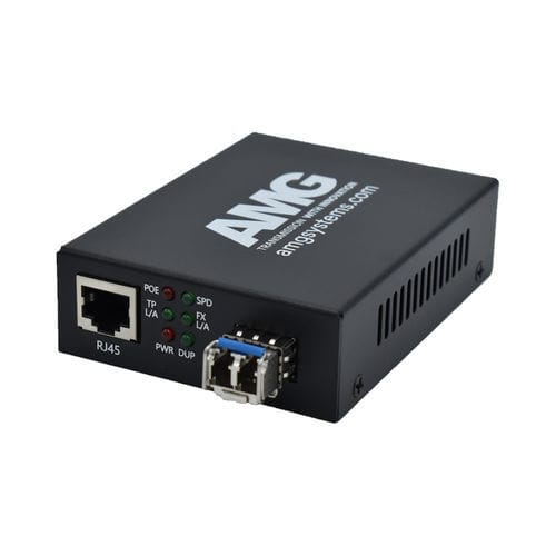 Medienwandler - AMG210M-1FAT-1SM2-P30 - AMG Systems - Ethernet Media / Gigabit-Ethernet / kompakt