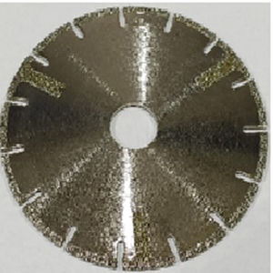 Trennscheibe / galvanische Diamantabscheidung - Pulitor Utensili Diamantati - für Marmor / für Baustelle / für Winkelschleifer