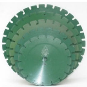 Diamantbeschichtete Trennscheibe - Pulitor Utensili Diamantati - für Beton / für Trockenschneiden / Lamellen
