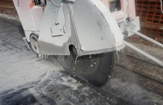 Diamantbeschichtete Trennscheibe - Pulitor Utensili Diamantati - für Beton / für Zement / für Nassschneiden