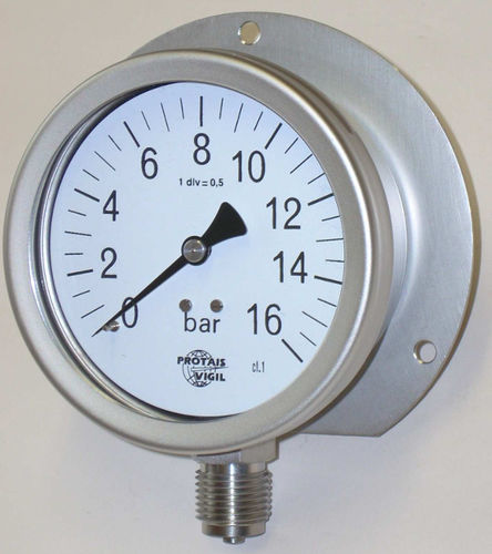 Manometer mit Zifferblatt-Anzeige - MAX - PROTAIS-VIGIL  HYDROPNEU TECHNOLOGIC - Aluminium / Edelstahl / für Gas