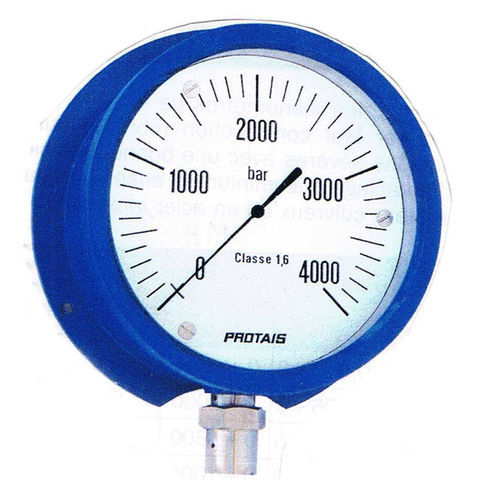 Manometer mit Zifferblatt-Anzeige - MH25 series - PROTAIS-VIGIL  HYDROPNEU TECHNOLOGIC - Aluminium / Edelstahl / für Gas