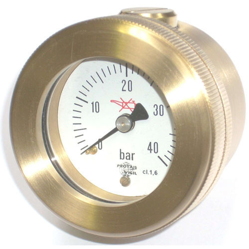 Manometer mit Zifferblatt-Anzeige - PSMA - PROTAIS-VIGIL  HYDROPNEU TECHNOLOGIC - G 1/4 / Messing / Edelstahl
