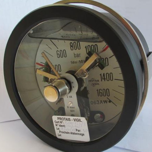 Manometer mit Zifferblatt-Anzeige - ILS - 53 - PROTAIS-VIGIL  HYDROPNEU TECHNOLOGIC - G 1/2 / Glas / Messing