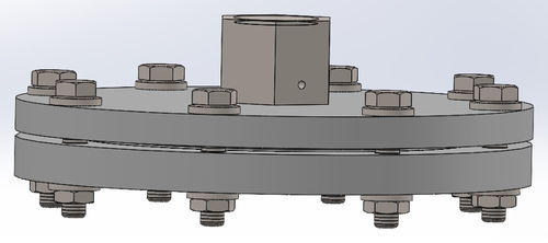 Membrandruckmittler mit Flanschanschluss - S772A  - PROTAIS-VIGIL  HYDROPNEU TECHNOLOGIC - für Manometer / für Hygieneanwendungen / Mess
