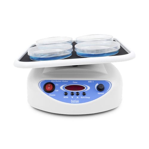 Kipp-Laborschüttler - MR-1 - Biosan - digital / für Probenröhrchen / für Labor
