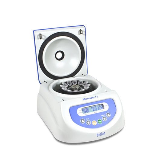 Laborzentrifuge - Microspin 12 - Biosan - kompakt / vertikal / automatisch