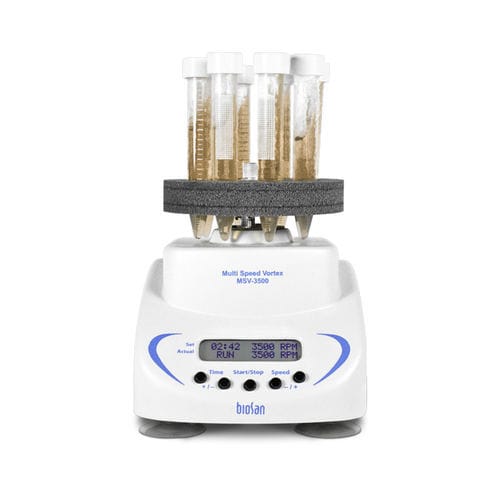 Vortex-Laborschüttler - MSV-3500 - Biosan - digital / für Probenröhrchen / Misch