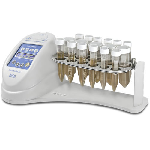 Rotations-Laborschüttler - Multi Bio RS-24 - Biosan - Magnet / digital / für Probenröhrchen