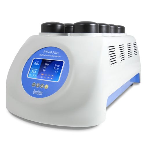 Labor-Bioreaktor - RTS-8 Plus - Biosan - Prozess / automatisch / Tisch