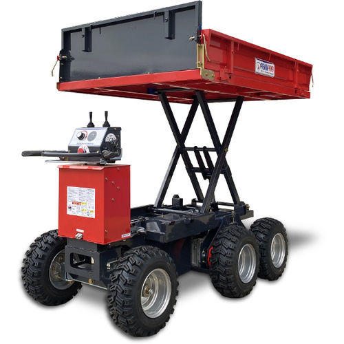 Transporter auf Rädern - LNS-W408L - LNS Co., Ltd. - Hub / mit Kipper / elektrisch