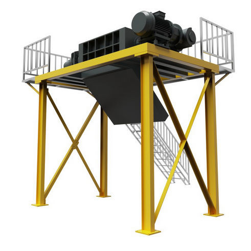 Müllzerkleinerer und -brecher / Primär - Zhucheng Zhongnenghe Machinery Technology Co., Ltd. - robust
