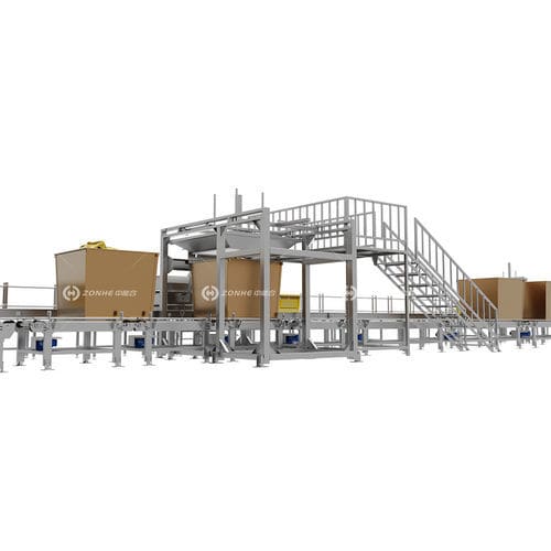 Rollen-Beschicker - Zhucheng Zhongnenghe Machinery Technology Co., Ltd. - für Kartons / für medizinische Ausrüstung / automatisch