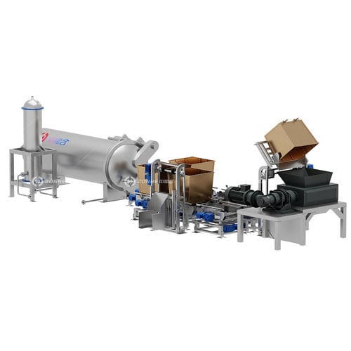 Backenbrechanlage - Zhucheng Zhongnenghe Machinery Technology Co., Ltd. - stationär