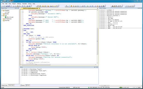 Programmiersoftware - IDE Programming Environment - LOGICIO - Entwicklungs / Emulation / Ausgabe